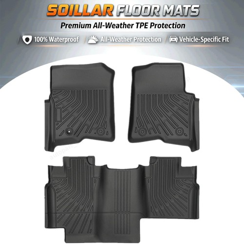 Front rear floor mats - &,